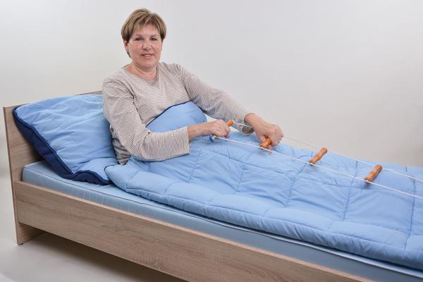 Savital - Bettleiter, Holz, 160cm