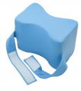 Bein-Zwischenpolster,mit Fixierband, hellblau