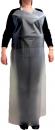 PVC-Schürze Kunststoff-Schürze Metzgerschürze,transparent, 80 x 130 cm