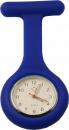 Schwestern-Uhr, Silikon, blau