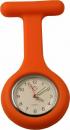 Schwestern-Uhr, Silikon, orange