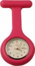 Schwestern-Uhr, Silikon, pink