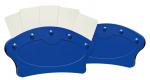 Spielkarten-Halter Halter für Spielkarten 2er Set blau