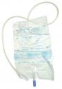 Urin-Bettbeutel Sekretbeutel mit Abflussventil 2000 ml Pack à 10 St.