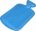 Wärmflasche Wärmeflasche,2 Liter einseitig Lamelle, blau