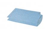 Waschhandschuhe Waschlappen , PP Vlies, blau/weiß, Packung a 10 Stück